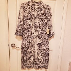 Coldwater Creek Shirt Dress Size 8